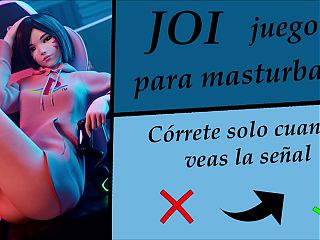 Spanish JOI hentai (interactive) - Edges y orgasmos arruinados.