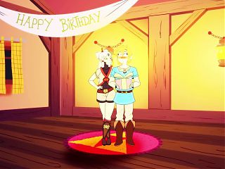Happy Birthday Link - Impa and Link